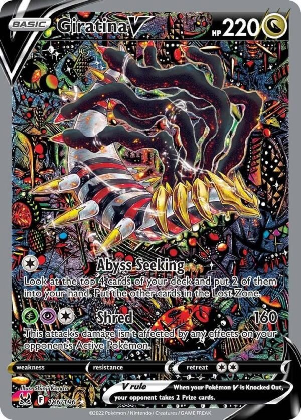 Giratina V (Alternate Full Art) — SWSH11: Lost Origin Giratina V (Alternate Full Art) — SWSH11: Lost Origin