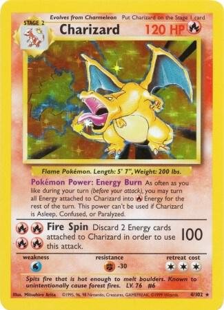 Charizard — Base Set Charizard — Base Set