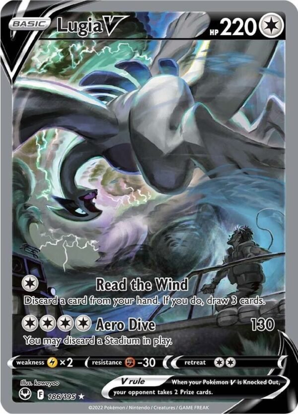 Lugia V (Alternate Full Art) — SWSH12: Silver Tempest Lugia V (Alternate Full Art) — SWSH12: Silver Tempest