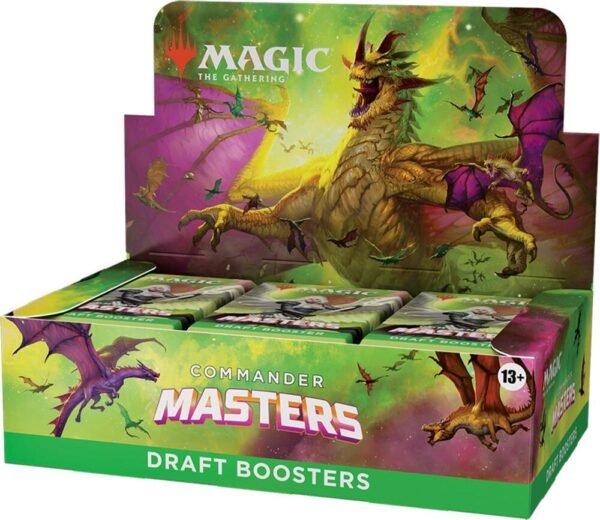 Commander Masters - Draft Booster Box — Commander Masters Commander Masters - Draft Booster Box — Commander Masters