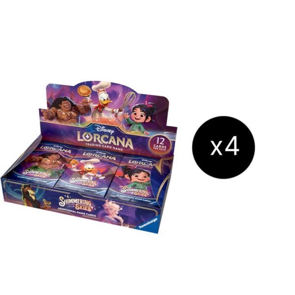 Disney Lorcana: Shimmering Skies Booster Box Case — Shimmering Skies Disney Lorcana: Shimmering Skies Booster Box Case — Shimmering Skies