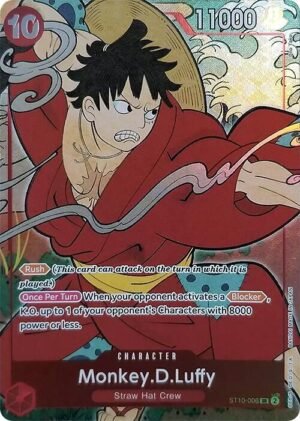 Monkey.D.Luffy (English Version 1st Anniversary Set) — One Piece Promotion Cards Monkey D. Luffy trading card