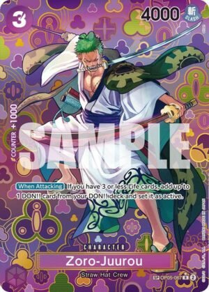 Zoro-Juurou (SP) — Emperors in the New World Zoro-Juurou One Piece card