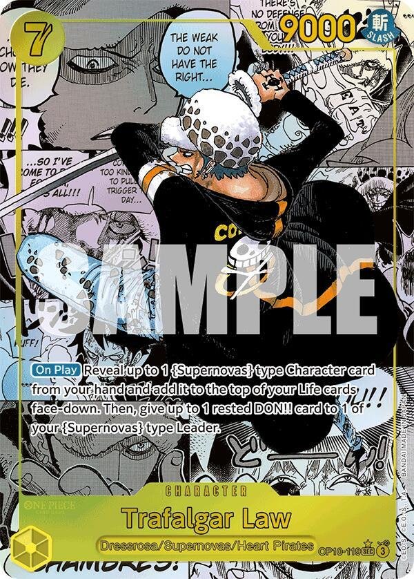 Trafalgar Law (119) (Manga) — Royal Blood Trafalgar Law (119) (Manga) — Royal Blood