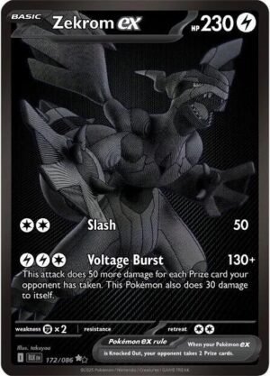Zekrom ex - 172/086 — SV: Black Bolt