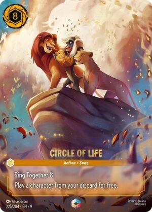 Circle of Life (Enchanted) — Fabled Circle of Life Enchanted Disney Lorcana card