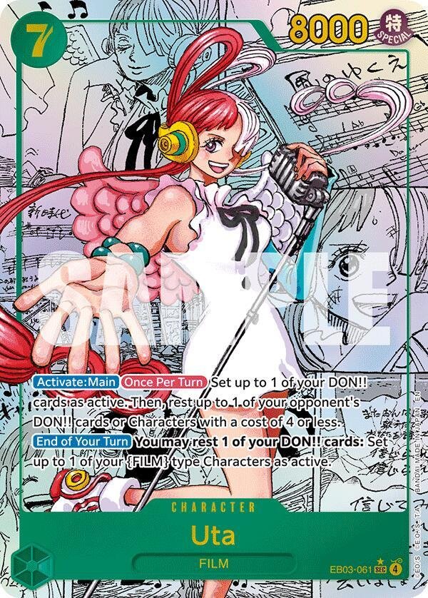 Uta (061) (Manga) — Extra Booster: One Piece Heroines Edition Uta (061) (Manga) — Extra Booster: One Piece Heroines Edition