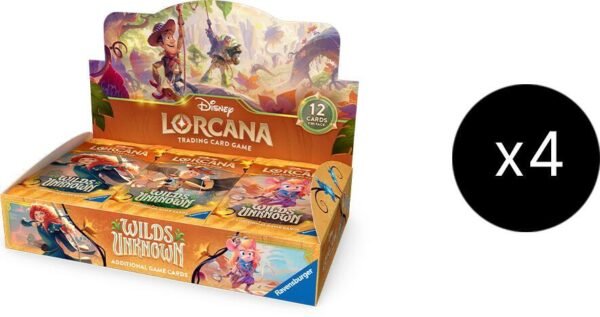 Disney Lorcana: Wilds Unknown Booster Box Case — Wilds Unknown Disney Lorcana: Wilds Unknown Booster Box Case — Wilds Unknown