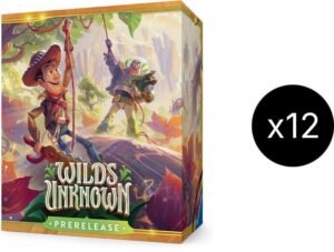Disney Lorcana: Wilds Unknown Prerelease Box Case — Wilds Unknown Disney Lorcana: Wilds Unknown Prerelease Box Case — Wilds Unknown