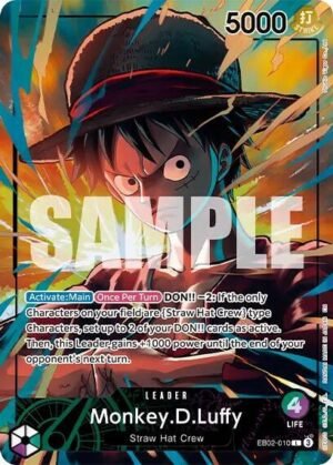 Monkey.D.Luffy (Official Playmat Limited Edition Vol.5) — One Piece Promotion Cards