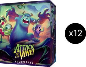 Disney Lorcana: Attack of the Vine! Prerelease Box Case — Attack of the Vine! Disney Lorcana: Attack of the Vine! Prerelease Box Case — Attack of the Vine!